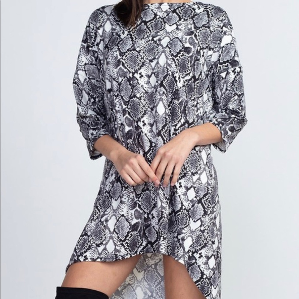 Hi-low dress